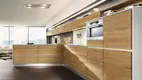 pvc melamine solid Digah Brand black kitchen cabinets 2
