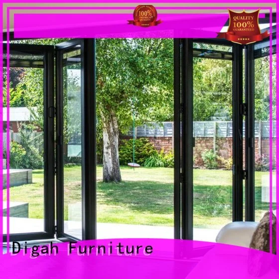 folding latest sliding Digah Brand aluminium folding door manufacture 1