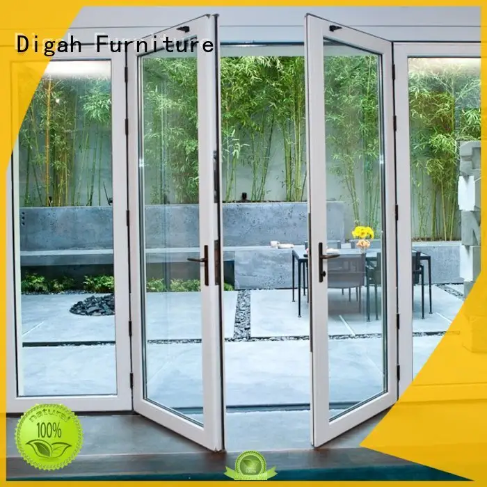 swing swinging popular Digah Brand aluminium folding door factory 1