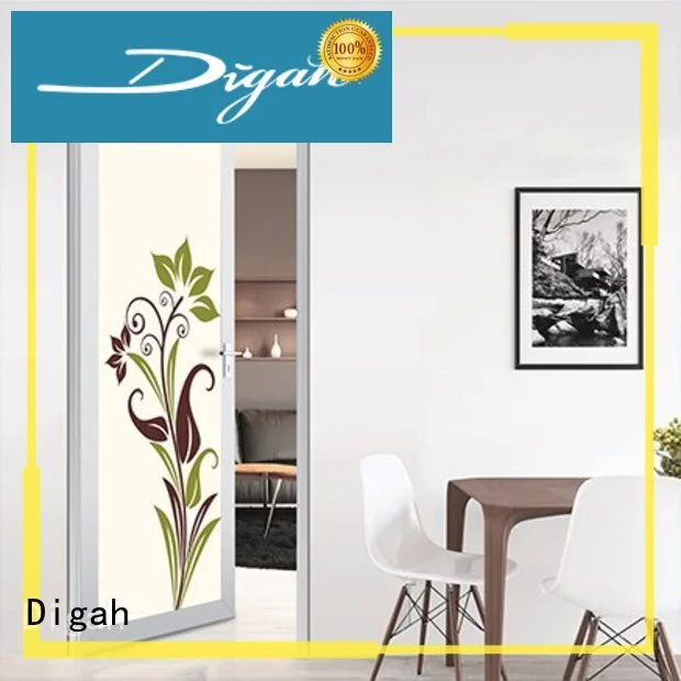 aluminium folding door sliding tempered colorful Digah Brand company 1