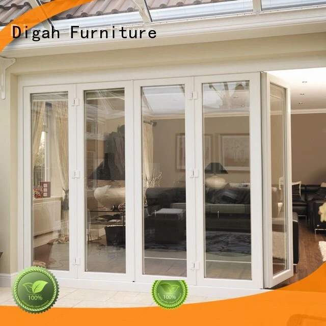 Digah Brand sliding popular french aluminium folding door 1