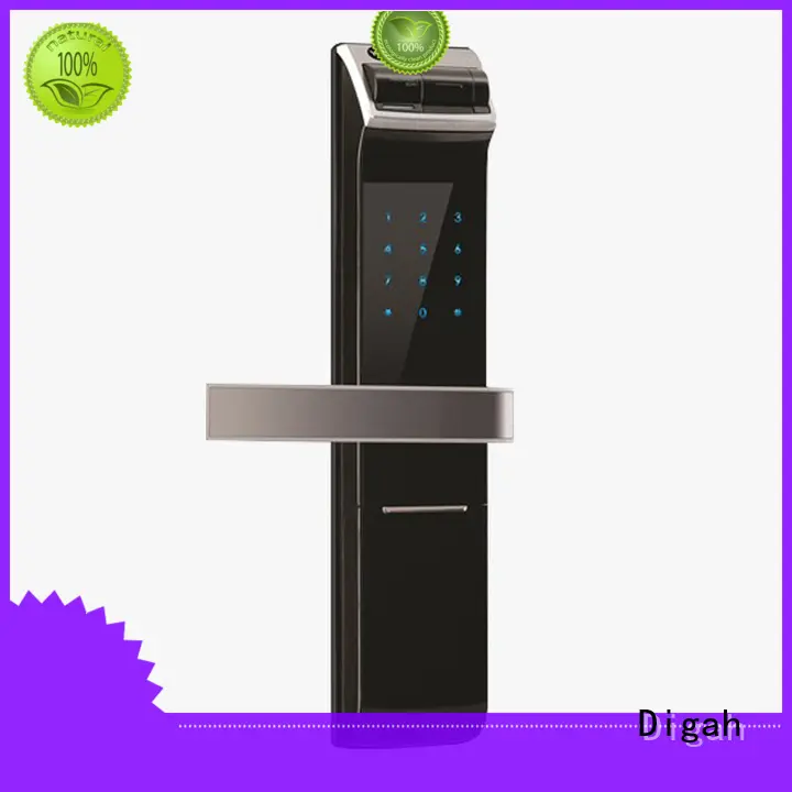 simple fingerprint code Digah Brand mechanical door lock factory 1