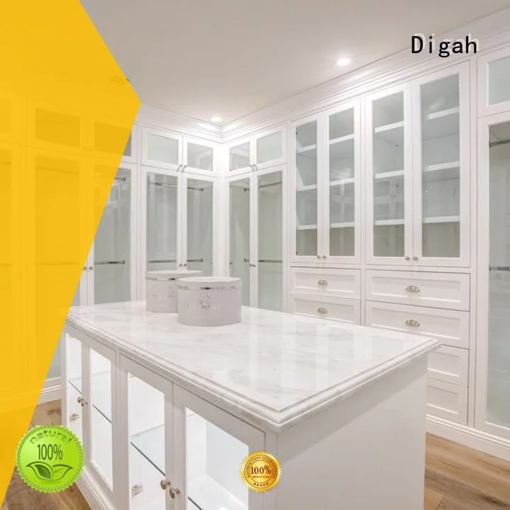 Digah Brand sliding door different Home Furniture wardrobe closet with shelves Storage Clothes 1