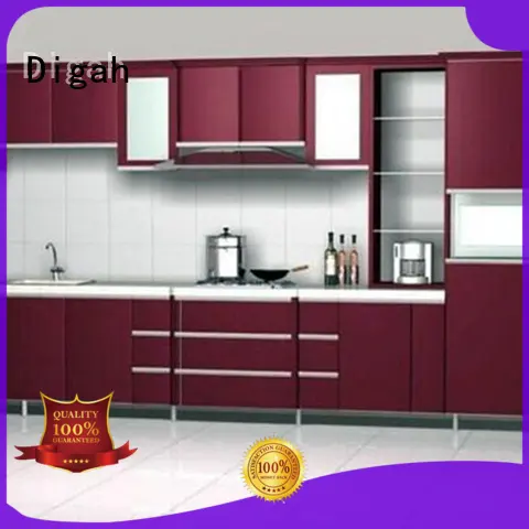 cuisine different Digah Brand custom built kitchen cabinets factory 1