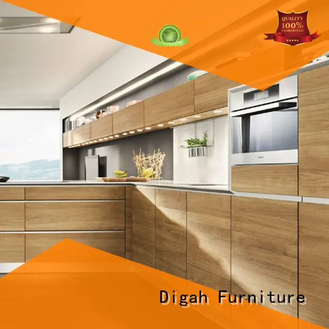 3d custom built kitchen cabinets aluminium Digah company 1