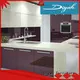 Wholesale gloss solid black kitchen cabinets Digah Brand 1