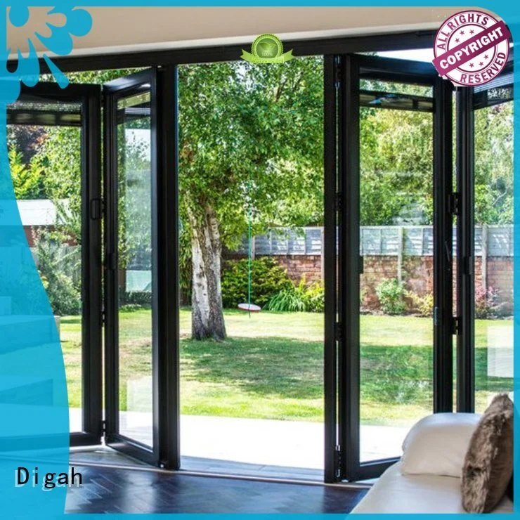 customized french swing aluminium door patio Digah Brand 1