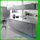 3d Custom pvc black kitchen cabinets different Digah 1