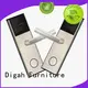 wooden alloy simple bedroom door lock fingerprint Digah 1