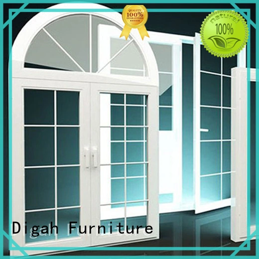 Germany Hardware Sliding energy saving Tempered aluminium sash windows Digah Brand 1