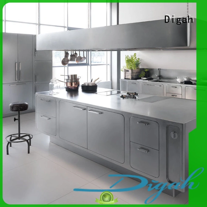 gloss modern custom built kitchen cabinets popular Digah company 1