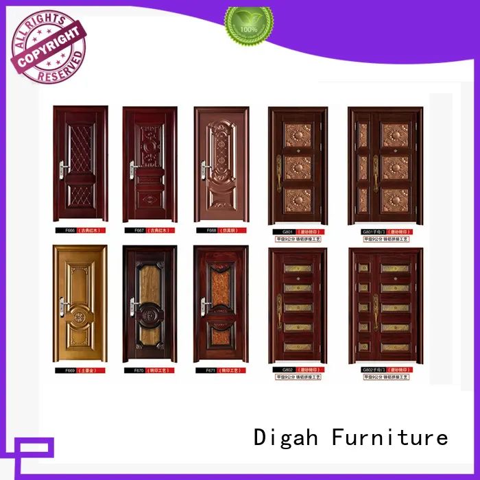 Industrial steel door pvc finished Digah company 1