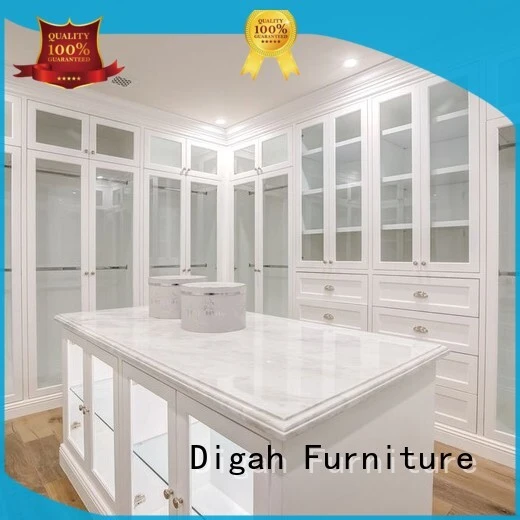 Digah Brand Storage Clothes walk wooden wardrobe manufacture 1