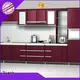 cuisine uv colorful Digah Brand black kitchen cabinets supplier 1