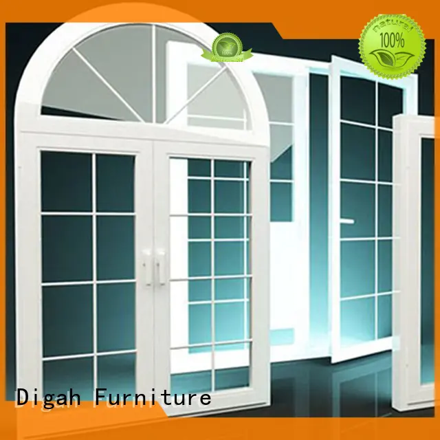 Digah Brand customized Double-glanzed aluminium window Tempered factory 1