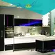Custom different solid black kitchen cabinets Digah popular 1