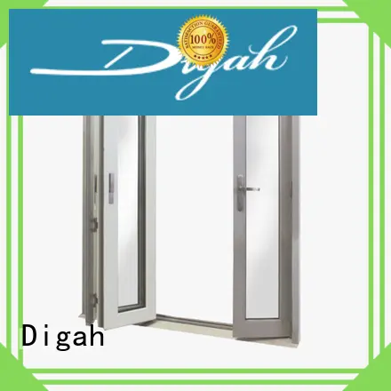 bifold tempered Digah Brand aluminium folding door factory 1