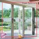 Digah Brand bifold sliding colorful custom aluminium folding door 1