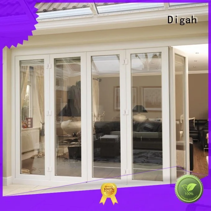 bifold commercial aluminium door frame Digah 1