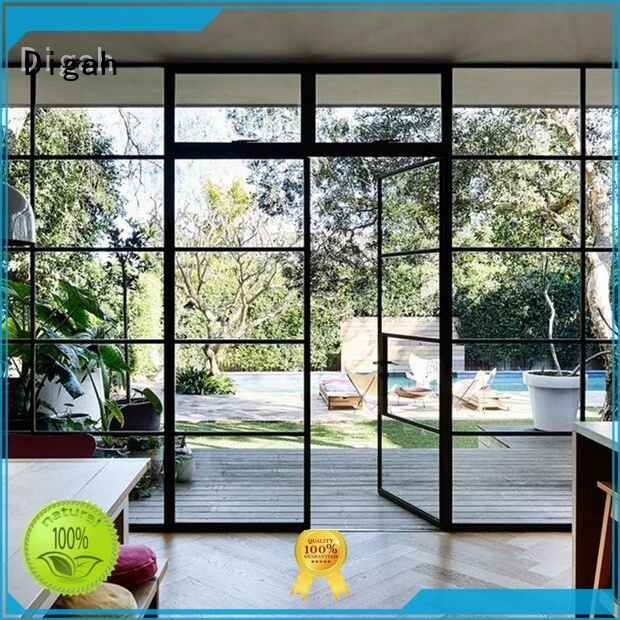 aluminium folding door bifold design customized Digah Brand company 1