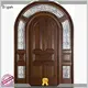 flush solid wood external doors composite veneer Digah Brand 1