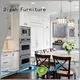 Custom modern different black kitchen cabinets Digah colorful 1
