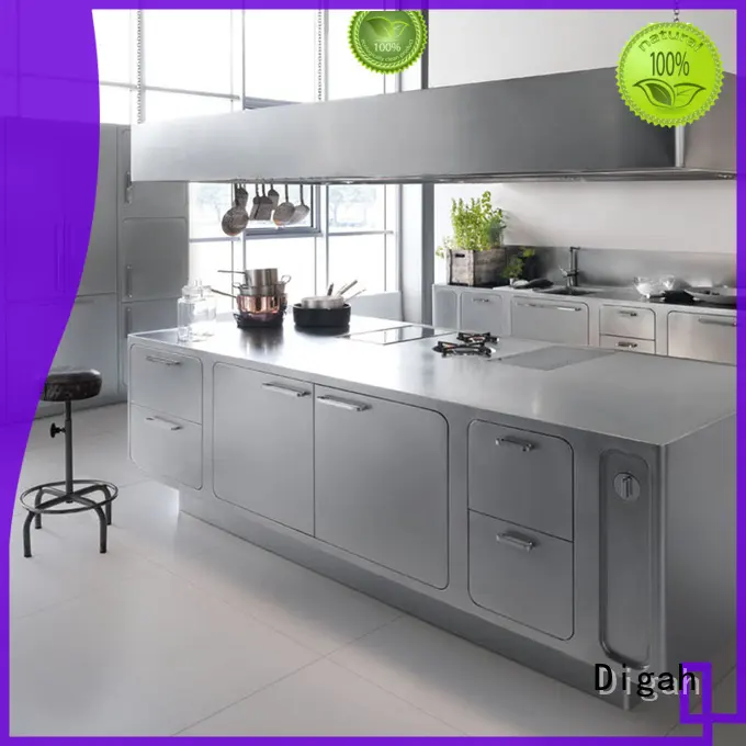 Digah Brand solid cuisine custom built kitchen cabinets luxury supplier 1