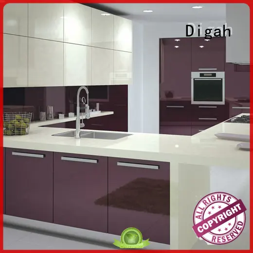 custom built kitchen cabinets lacquer pvc Digah Brand 1
