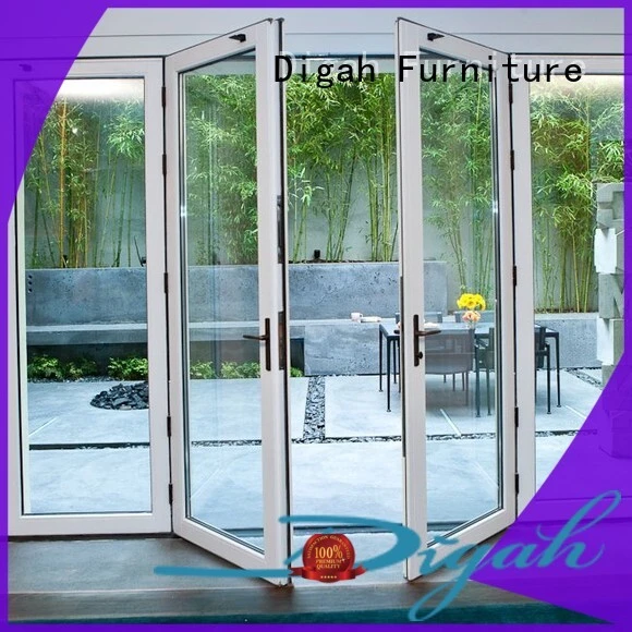 commercial design customized aluminium folding door Digah Brand 1