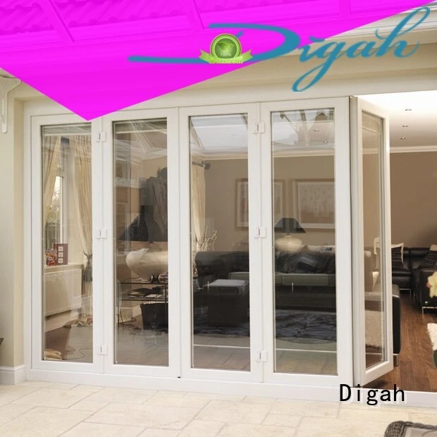 Digah Brand swing sliding aluminium door manufacture 1