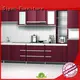 Custom aluminium popular black kitchen cabinets Digah modern 1
