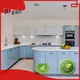 Digah Brand melamine gloss colorful custom built kitchen cabinets modern 1