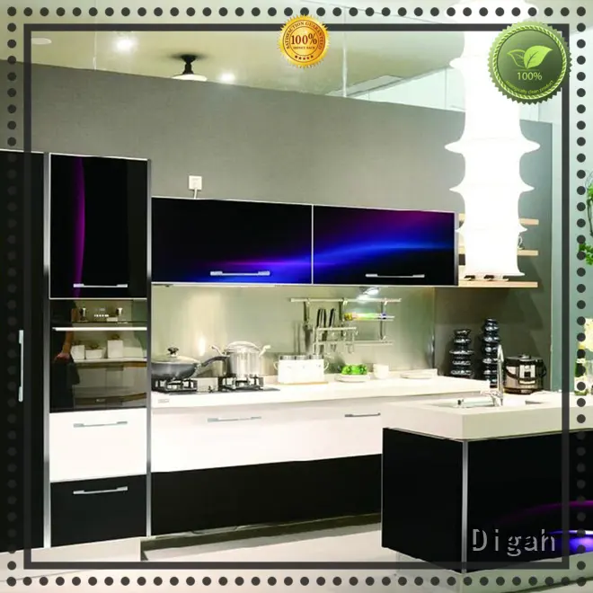 Digah easy to clean buy kitchen cupboards pvc for kitchen 1