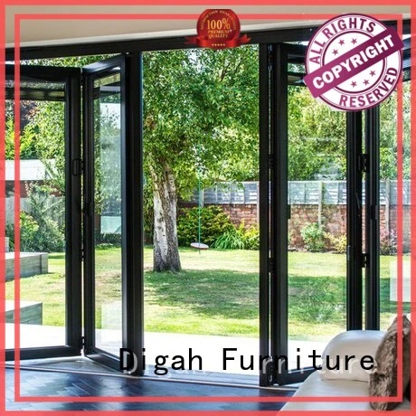sliding aluminium patio doors folding for dining room Digah 1