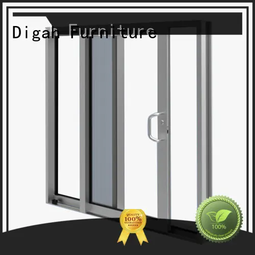 Digah waterproof aluminium door cost aluminium for living room 1