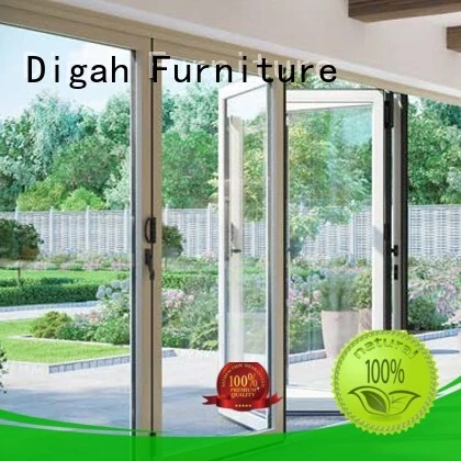 Customized Aluminium Frame Sliding Folding Patio Doors 1