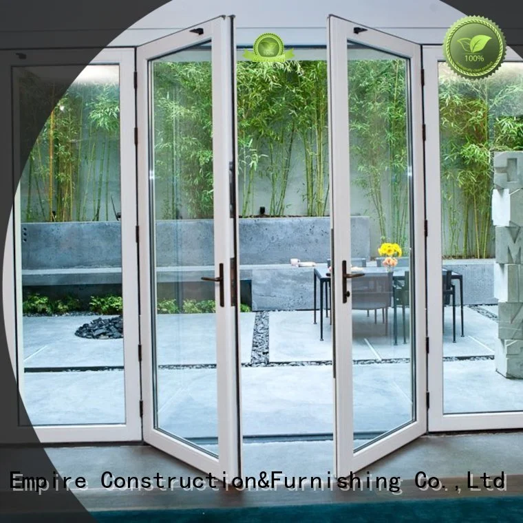 Custom Aluminium Frame French Swing Doors 1