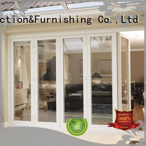 Colorful Aluminium Frame Swinging Glass Doors11 1