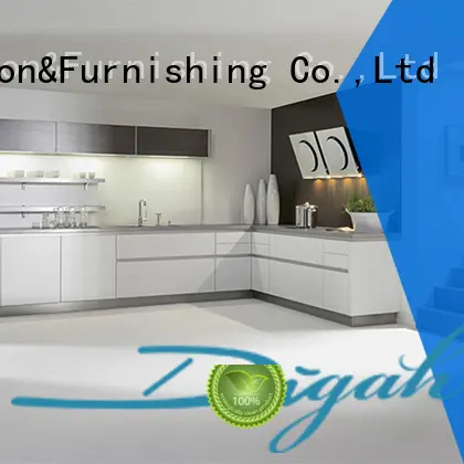 Customized Different Designs of Acrylic Kitchen Cabinets 1