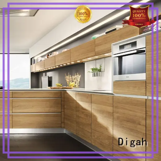 Customized Different Designs of Melamine Kitchen Cabinets 1