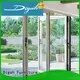 Customized Aluminium Frame Sliding Folding Patio Doors12 1