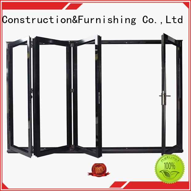 Custom Colorful Aluminium Frame Folding Patio Doors11 1