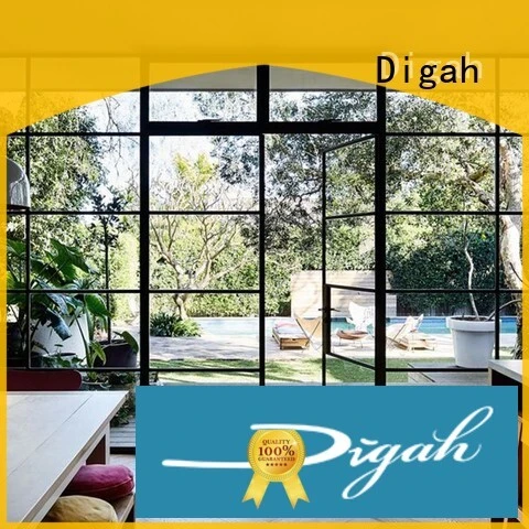 bifold aluminium french doors factory price for conference rooms Digah 1