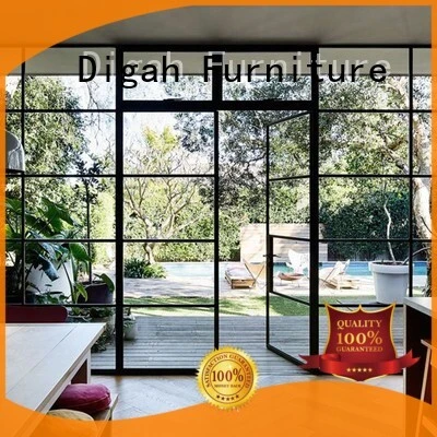 soundproof aluminium and glass doors factory price for living room Digah 1