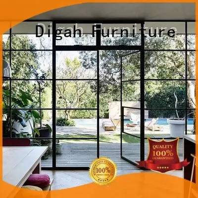 soundproof aluminium and glass doors factory price for living room Digah 1