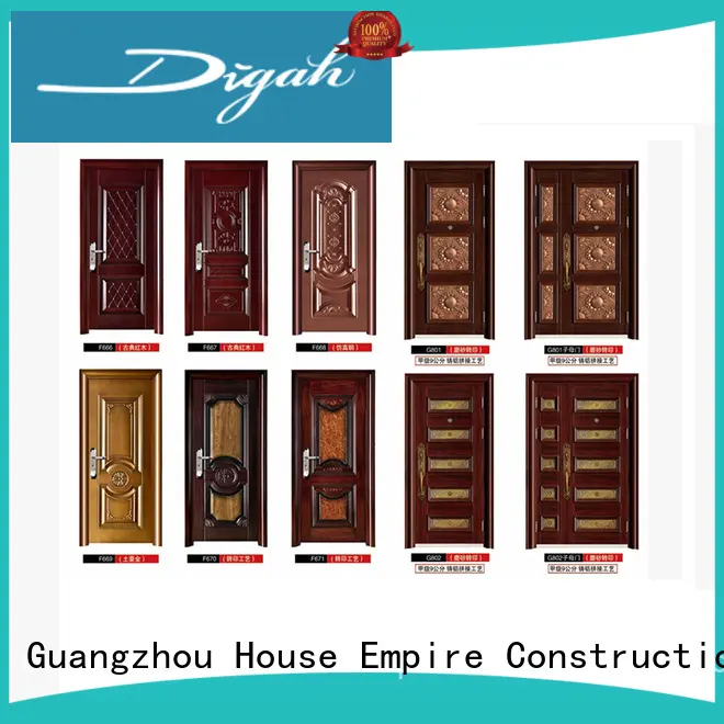 high-end metal entry doors factory price for conference rooms 1