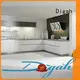 Digah bright cheap wood kitchen cabinets in china for kitchen 1