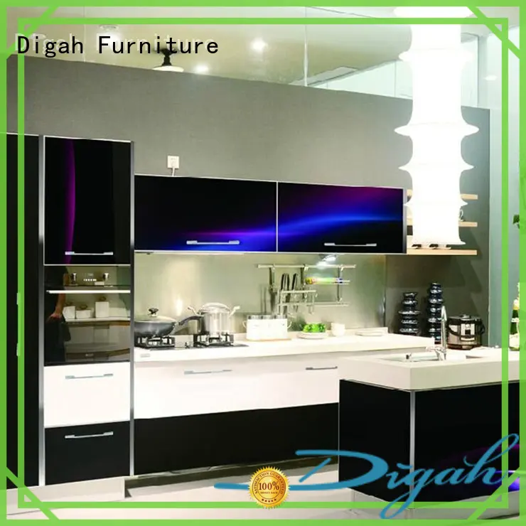 Digah bright custom built kitchen cabinets 3d for kitchen 1