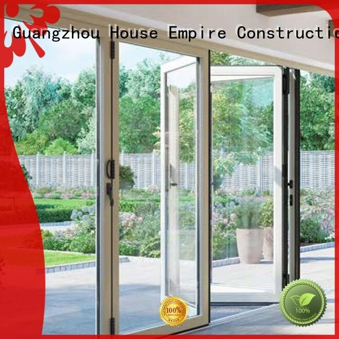 Digah bifold aluminium french doors in different color for living room 1
