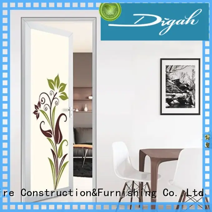 Digah elegant aluminium glazed door swing for living room 1